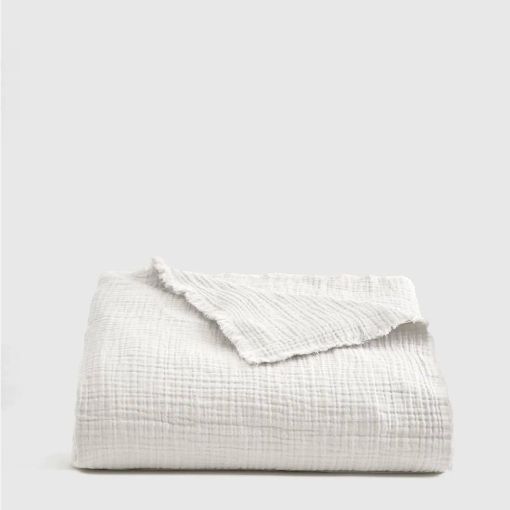 Quince organic air gauze, throw NEW! - Picture 2 of 9